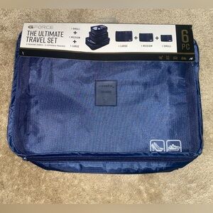 GForce Ultimate Travel Set- 6 Piece Packing Cubes